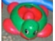 Primo Animal Turtle Base with Center Stud and Yellow Body in Green