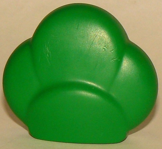 Duplo Plant Bush or Tree Top in Green