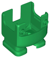 Nintendo Figure, Legs and Overalls with Two Front Studs, with Internal Prongs for Frog Suit in Green