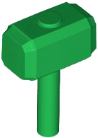 Tool Hammer / Sledgehammer in Green