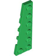 Wedge Plate 6 x 2 Left in Green