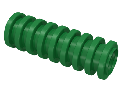 Hose, Ribbed 7mm D. 3L / 2.4cm in Green