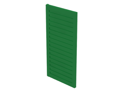 Window 1 x 3 x 5 Shutter in Green
