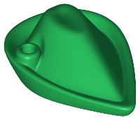 Hat, Forestmen (Reissue with Blind Hole for Feather) in Green