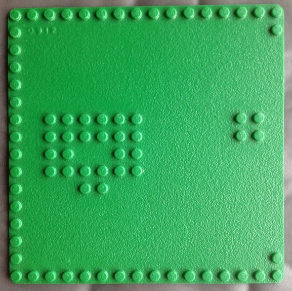 Baseplate 16 x 16 Control Tower Set 340 in Green