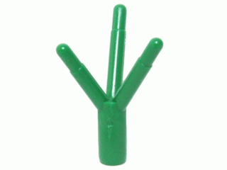 Plant, Flower Stem with Bar in Green