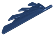 Creature Body Part, Wing 9L with Stylized Feathers in Dark Blue