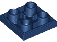 Tile Special 2 x 2 Inverted in Dark Blue