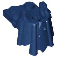 Plate Special 2 x 2 with Curved Minifig Head Holder in Dark Blue