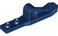 Helicopter Landing Ski 1 x 6 with Pin Hole in Dark Blue