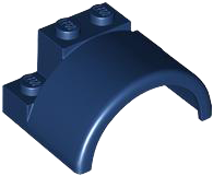 Wheel Arch 4 x 3 x 1 2/3 in Dark Blue