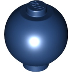 Brick Round 2 x 2 Sphere with Stud [Plain] in Dark Blue