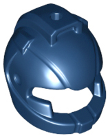 Helmet Space with Air Intakes and Hole on Top in Dark Blue