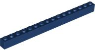 Brick 1 x 16 in Dark Blue
