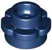 Plant, Flower, Plate Round 1 x 1 with 5 Petals in Dark Blue