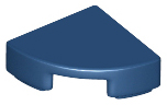 Tile Round 1 x 1 Quarter in Dark Blue