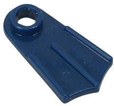 Minifig Footwear Flipper [Thick] in Dark Blue