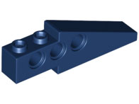 Technic Slope Long 1 x 6 with 3 Pin Holes in Dark Blue