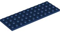 Plate 4 x 12 in Dark Blue