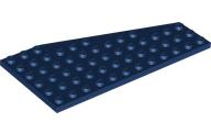Wedge Plate 6 x 12 Left in Dark Blue