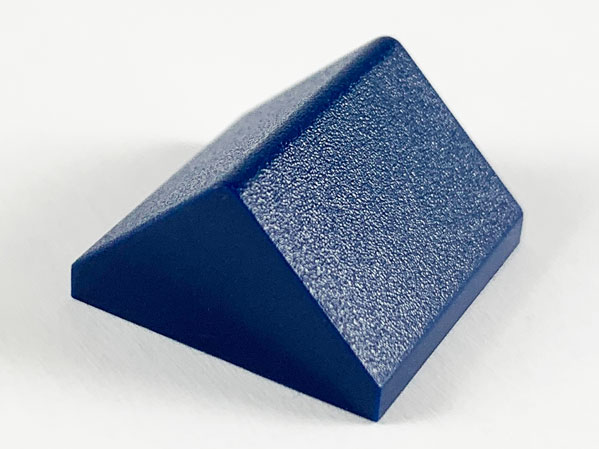 Brick Sloped 45° 2 x 2 Double in Dark Blue