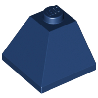 Brick Sloped 45° 2 x 2 Double Convex in Dark Blue