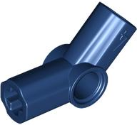 Technic Axle and Pin Connector Angled #4 - 135° in Dark Blue