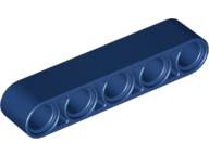Technic Beam 1 x 5 Thick in Dark Blue