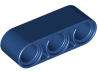 Technic Beam 1 x 3 Thick in Dark Blue