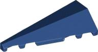 Brick Wedged, Sloped 2 x 5 Left in Dark Blue