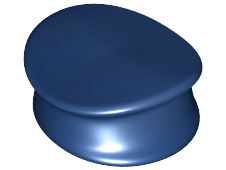 Cap, Police Style in Dark Blue