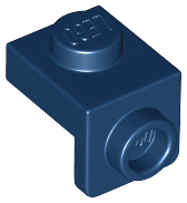 Bracket 1 x 1 - 1 x 1 in Dark Blue