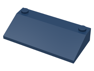 Brick Sloped 33° 3 x 6 in Dark Blue