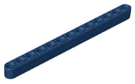 Technic Beam 1 x 13 Thick in Dark Blue