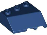 Brick Wedged, Sloped 45° 3 x 3 Left in Dark Blue