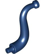 Animal Body Part / Plant, Tail / Trunk / Tentacle / Tongue / Vine / Tree Branch (Short Tip) in Dark Blue