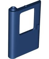 Door 1 x 4 x 5 Train Left - Thick Support Bottom in Dark Blue