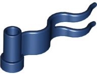 Flag 4 x 1 Wavy [First Wave Right] in Dark Blue