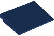 Brick Sloped 10° 6 x 8 in Dark Blue