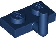 Plate Special 1 x 2 with Bar Up [Horizontal Arm 5mm] in Dark Blue