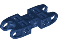 Technic Axle and Pin Connector 2 x 5 with Two Ball Joint Sockets in Dark Blue