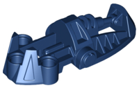 Large Figure Foot, Toa Metru in Dark Blue