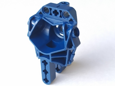Large Figure Skeletal, Torso (Toa Metru) in Dark Blue