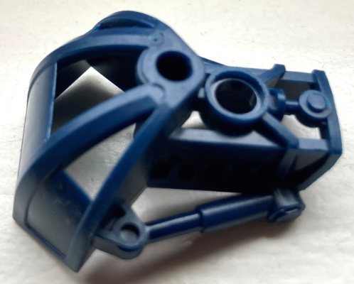 Large Figure Shoulder Cover, Armor (Toa Metru) in Dark Blue