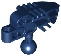 Large Figure Head Connector Block (Vahki) in Dark Blue