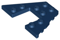 Wedge Plate 4 x 6 in Dark Blue