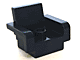 Duplo Chair with 1 Stud in Dark Blue