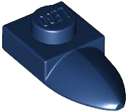 Plate Special 1 x 1 with Tooth in Dark Blue