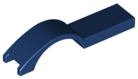 Wheel Arch, Mudguard 1 x 4 1/2 in Dark Blue