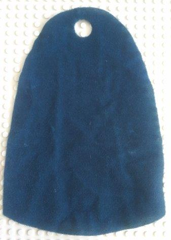 Large Figure Cape, 1 Hole in Dark Blue